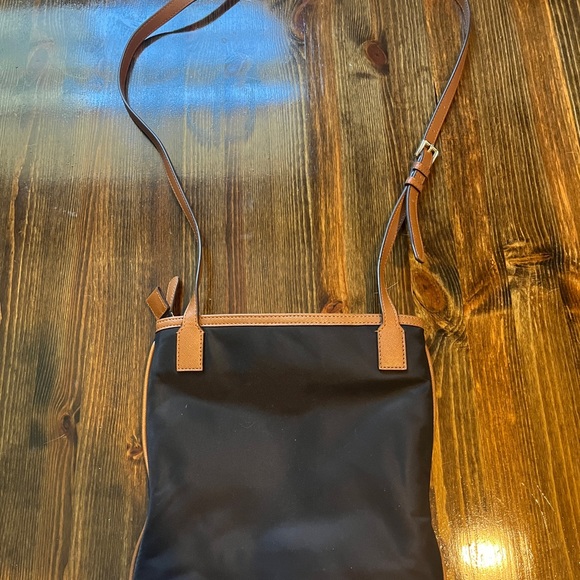 Michael Kors Black and Tan Crossbody - Picture 2 of 3